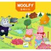 Djeco Társasjáték - A három kismalac - Woolfy