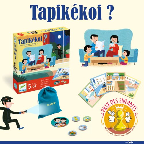 Djeco Társasjáték - Mi tűnt el? - Tapikékoi