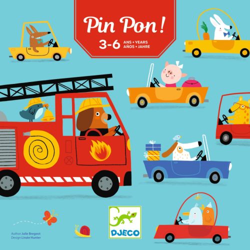 Djeco Társasjáték - Tűzoltás - PinPon!