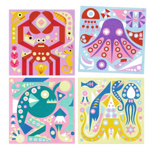 Djeco Homokkép készítés - A tenger fényei - Sea lights