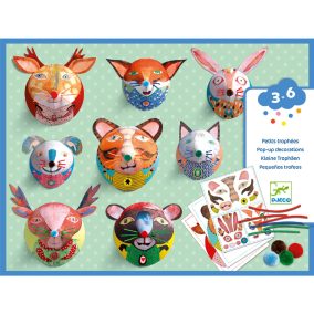   Djeco Papírszobor műhely - Trófea galéria - Portrait gallery