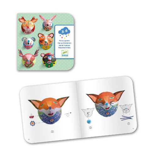 Djeco Papírszobor műhely - Trófea galéria - Portrait gallery