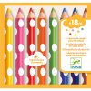 Djeco Színesceruza készlet piciknek - 8 szín - 8 colouring pencils for little ones
