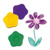 Djeco Marokkréta készlet - 12 színű virágforma - 12 flower crayons for toddlers