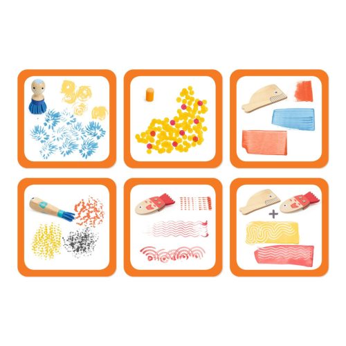 Festőműhely - Különleges festőeszközök kicsiknek - Unique tools for painting