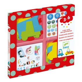 Djeco Matricázó képkészítés - Autós - I love cars