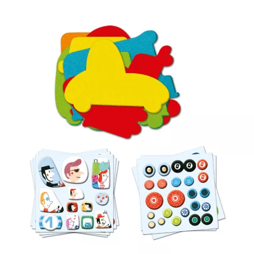 Djeco Matricázó képkészítés - Autós - I love cars