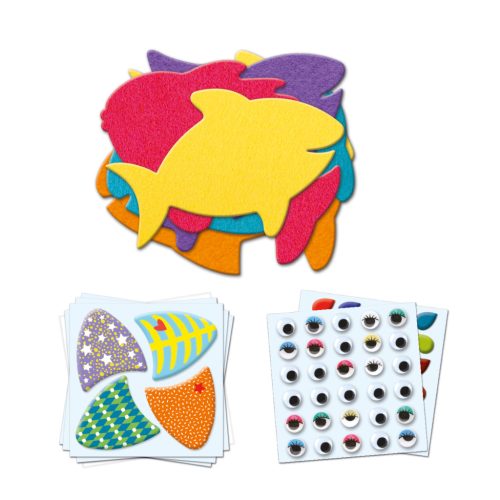 Djeco Matricázó képkészítés - Halacskás - I love fishes