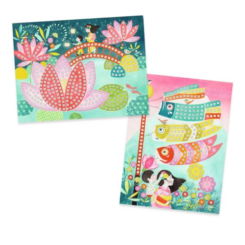 Djeco Mozaikkép készítés - Japán hangulat - Kyoto