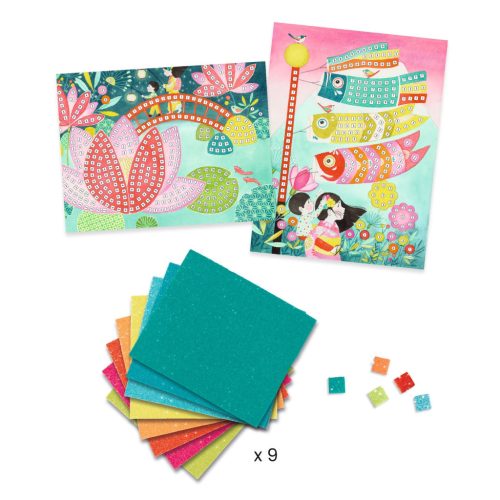 Djeco Mozaikkép készítés - Japán hangulat - Kyoto