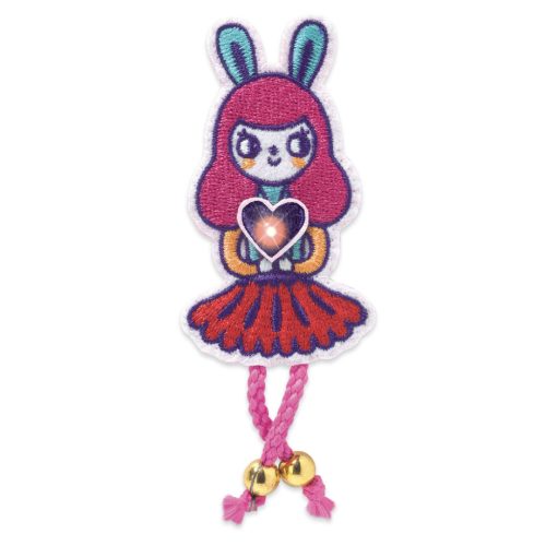 Djeco E-textil műhely - Nyuszilány kitűző - Brooch - Bunny girl