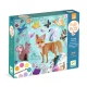 Djeco Kreatív műhely - 6 technika 1 dobozban - Bájos bolyhos - Fluffy box