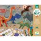   Djeco Kreatív műhely - 6 technika 1 dobozban - Dinoszauruszok világa - Dino Box