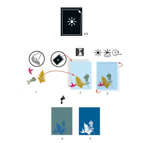 Művészeti műhely - Papírok a Cianotípia technikához - Cyanotype Paper