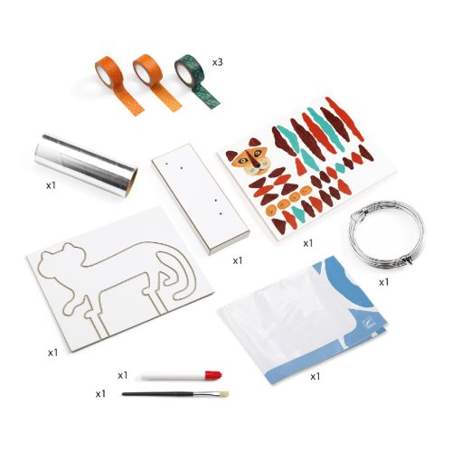 Djeco Művészeti műhely - Szoborkészítés - A tigris - The tiger