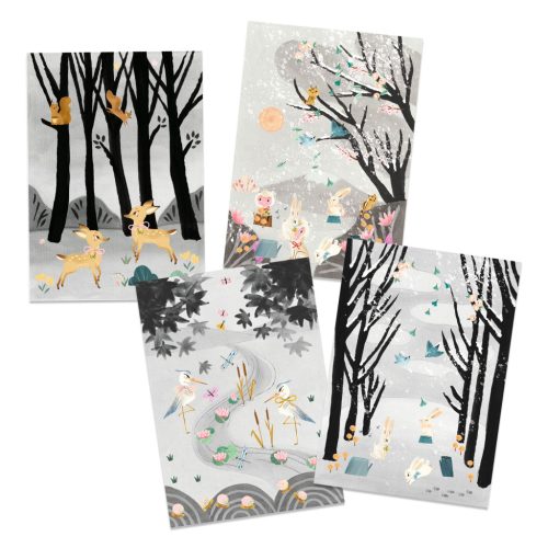 Művészeti műhely - Festés, Az utolsó havazás - Lost snowfall