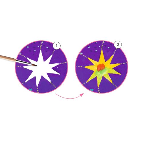 Djeco Művészeti műhely - Álomban - Inspired by Marc Chagall - In a dream