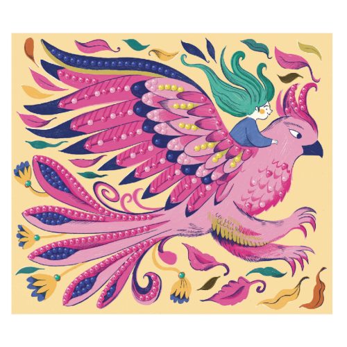 Djeco Artistic Diams - Gyémántszemes kirakó - Misztikus lények - Mythical Creatures