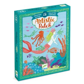   Djeco Artistic Patch - Csillámminta készítés - Óceán mélyén - Collages - Ocean