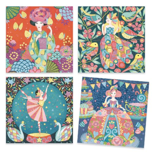 Djeco Mikrogyöngyös képkészítés - Ábrándozás - Daydream