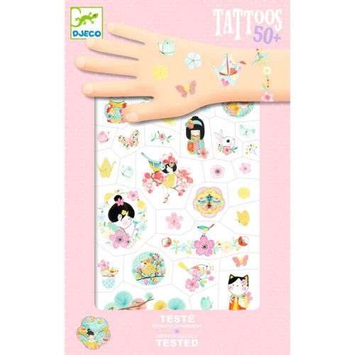 Tetováló matricák - Cseresznyevirágzás - Sakura