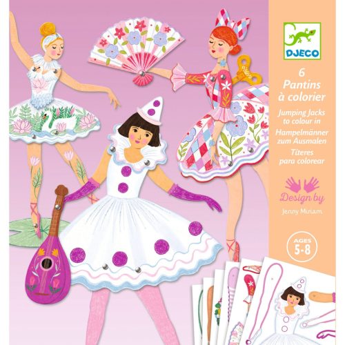 Djeco Kapcsos képkészítés - Tüllszoknya - Tutus