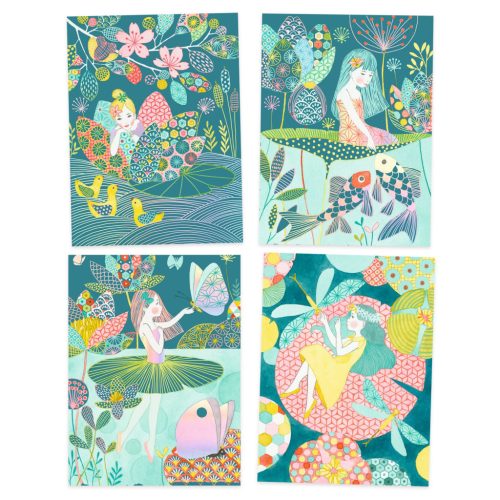 Djeco Karckép technika - Mesebeli tavacska - The pond