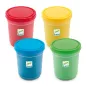Djeco Gyurma - 4 szín pillegyurma - 4 tubs of play dough