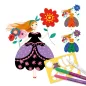   Djeco Színezés és mintakészítés varázsfilccel - Méri szép ruhái - Marie's pretty dresses