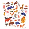 Djeco Tetováló matricák - Vicces állatok - Funny animals