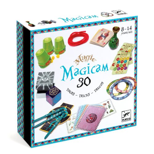 Djeco Bűvészkészlet - Varázslatos, 30 trükk - Magicam