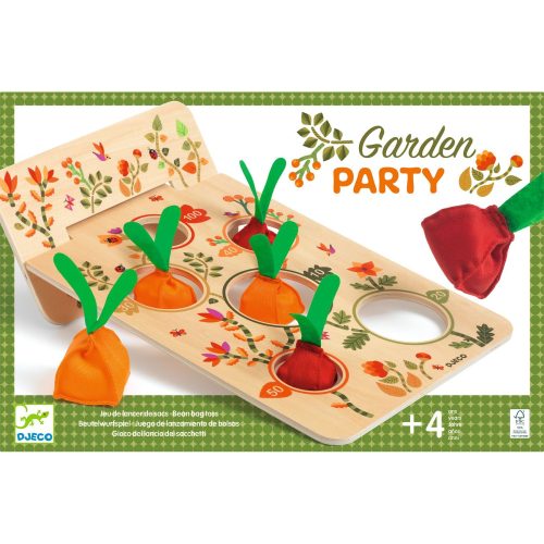 Djeco célba dobó játék - Zsákolás - Garden Party- FSC Mix