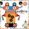 Djeco Optikai puzzle - Robotok, 60 db-os - Kinoptik Robots