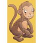 Djeco Óriás puzzle - Marmoset és barátai