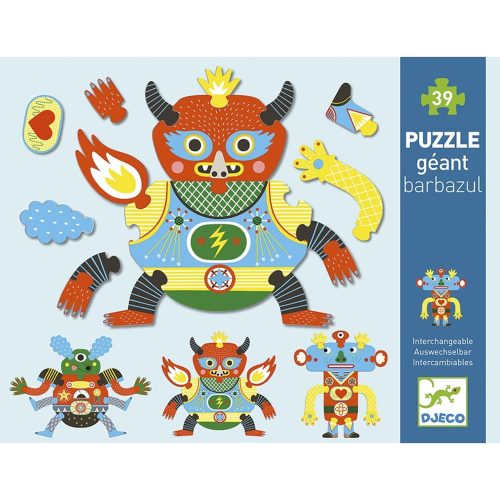 Djeco Óriás puzzle - SzörnyElek