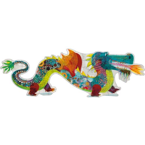 Djeco Óriás puzzle - Leon a sárkány - Leon the dragon