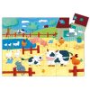 Djeco Formadobozos puzzle - Bocik és tehenek