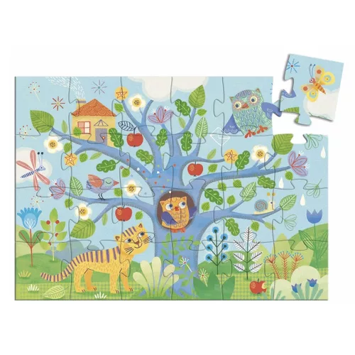 Djeco Formadobozos puzzle - Hello Bagoly