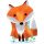 Djeco Formadobozos puzzle - Gyömbér a kis róka, 24 db-os - Ginger, little fox