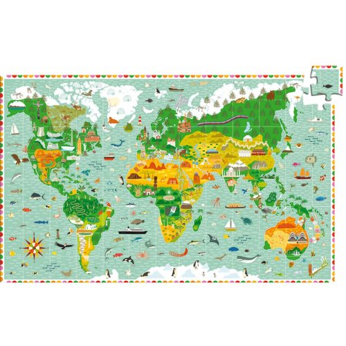 Djeco Megfigyeltető puzzle - Lenyűgöző világ