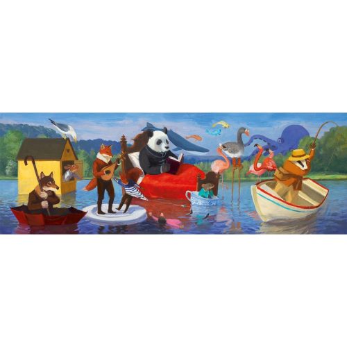 Djeco Művész puzzle - Nyári tó