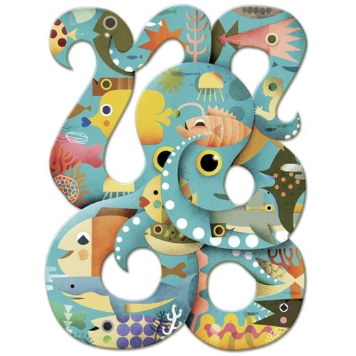 Djeco Művész puzzle - Octopus, 350 db-os
