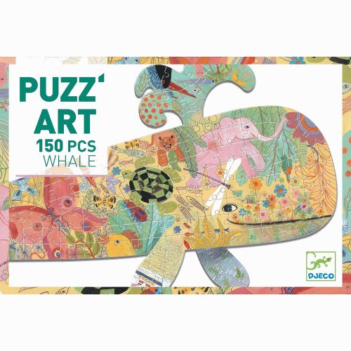 Djeco Művész puzzle - Bálna - Whale
