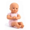 Djeco Játékbaba - Flóra, barna szemű, 32 cm