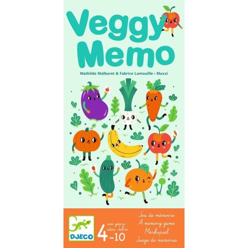 Djeco Memóriajáték - Zöldség, gyümölcs