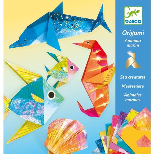 Djeco Origami - Tengeri élőlények