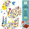 Djeco Kreatív nyomdakészlet- Pikkelyek, prémek, tollazatok