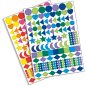 Matricázó képkészítés - 10 madár - Create with stickers 10 birds