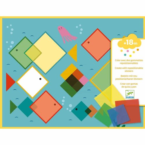 Djeco Kollázs műhely - Mágikus négyzetek - Magic squares