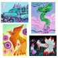 Djeco Mozaikkép készítés - Mítikus lények - Mythical Creatures